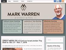 Tablet Screenshot of markwarrenassociates.com